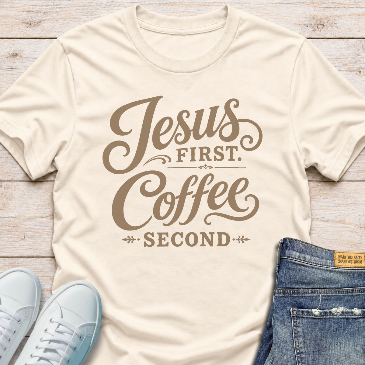 Jesus First. Coffee Second T-Shirt