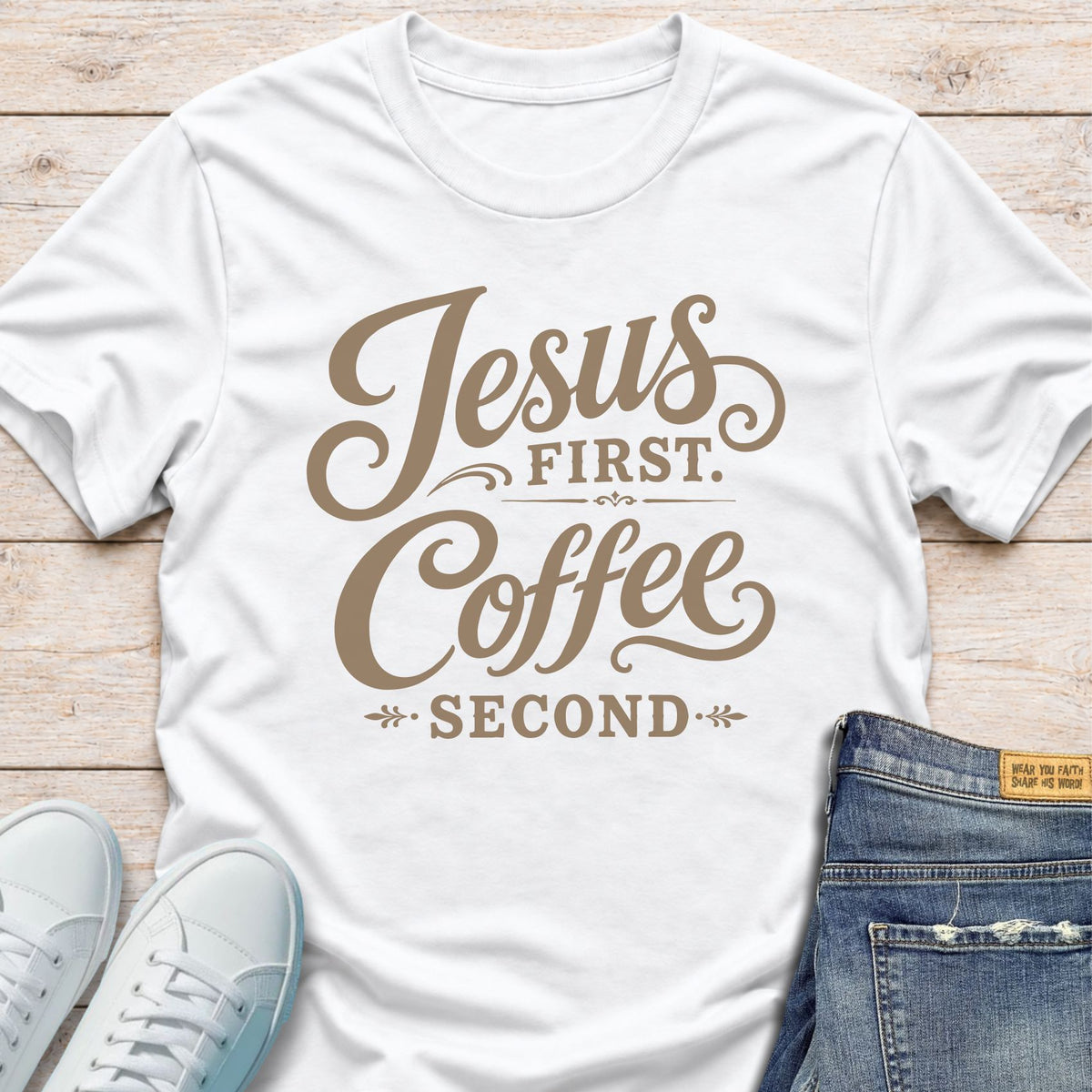Jesus First. Coffee Second T-Shirt