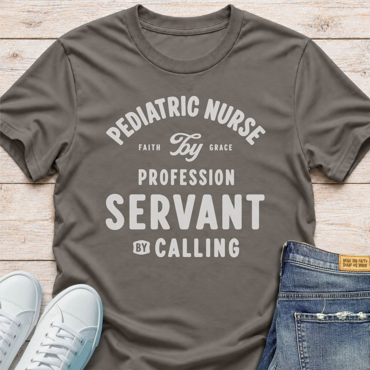 Pediatric Nurse Servant T-Shirt