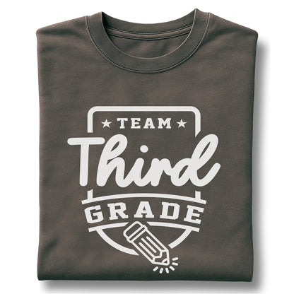 Team Third Grade - Customizable Unisex garment-dyed heavyweight t-shirt