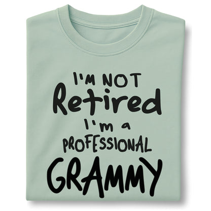 I'm Not Retired I'm a Professional Grammy customizable Unisex garment-dyed heavyweight t-shirt