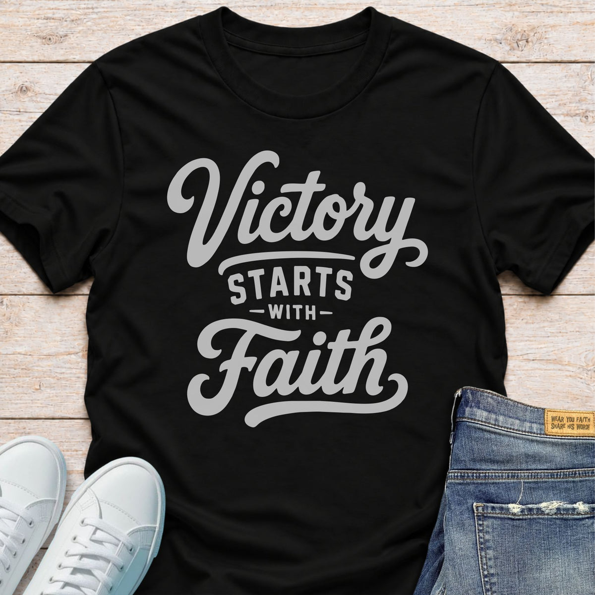Victory Starts with Faith T-Shirt
