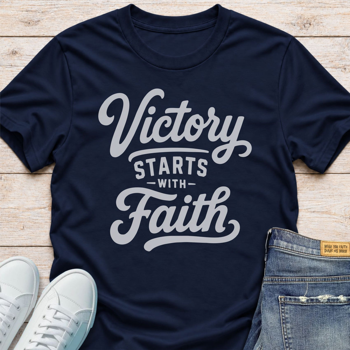 Victory Starts with Faith T-Shirt