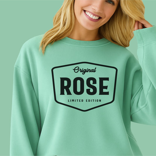 Original Rose Limited Edition Customizable unisex garment-dyed sweatshirt
