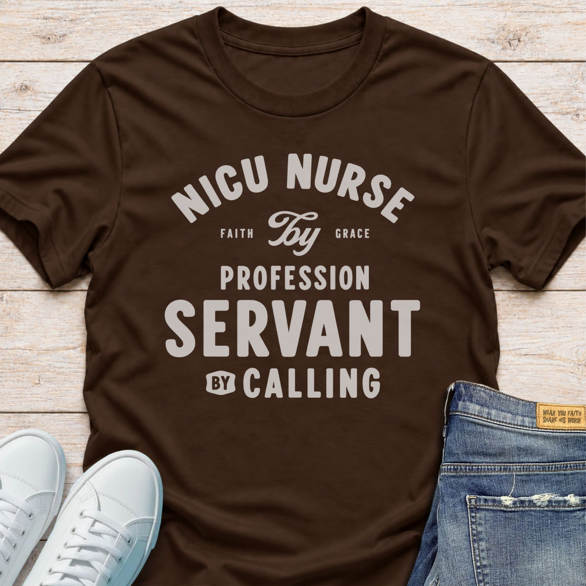 NICU Nurse Servant T-Shirt