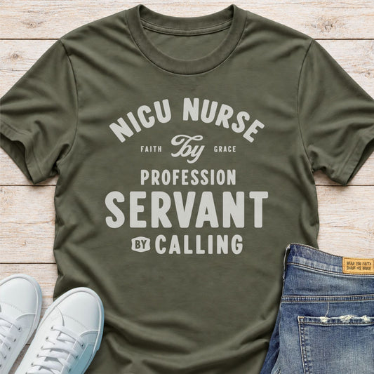 NICU Nurse Servant T-Shirt