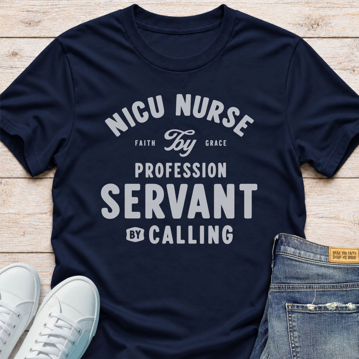 NICU Nurse Servant T-Shirt