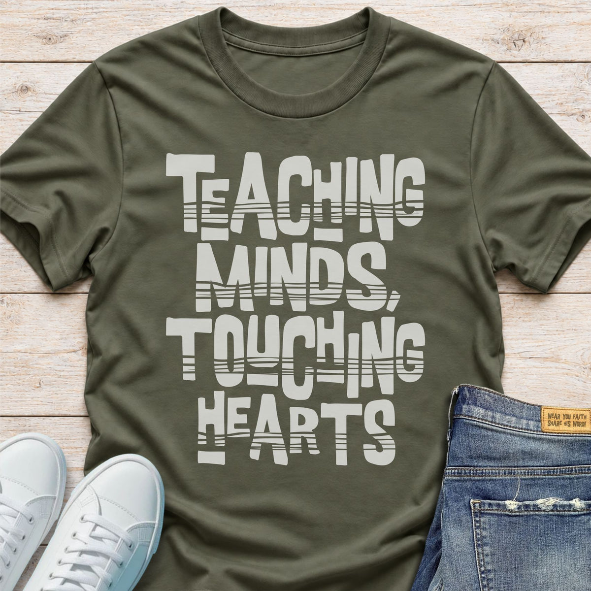 Teaching Minds, Touching Hearts T-Shirt