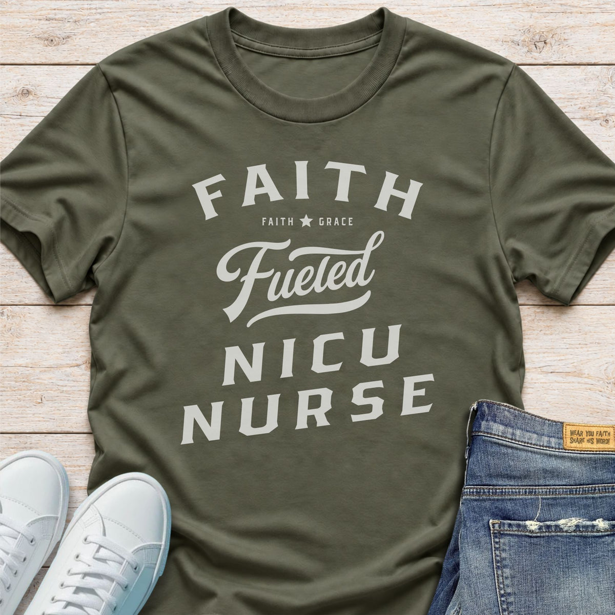 Faith Fueled NICU T-Shirt