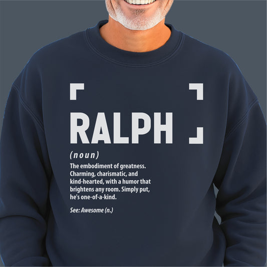 Ralph Definition - Customizable Unisex garment-dyed sweatshirt