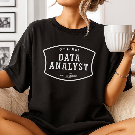Original Data Analyst – Customizable unisex garment-dyed heavyweight t-shirt