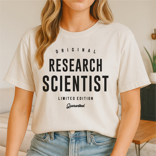 Research Scientist – Customizable unisex garment-dyed heavyweight t-shirt