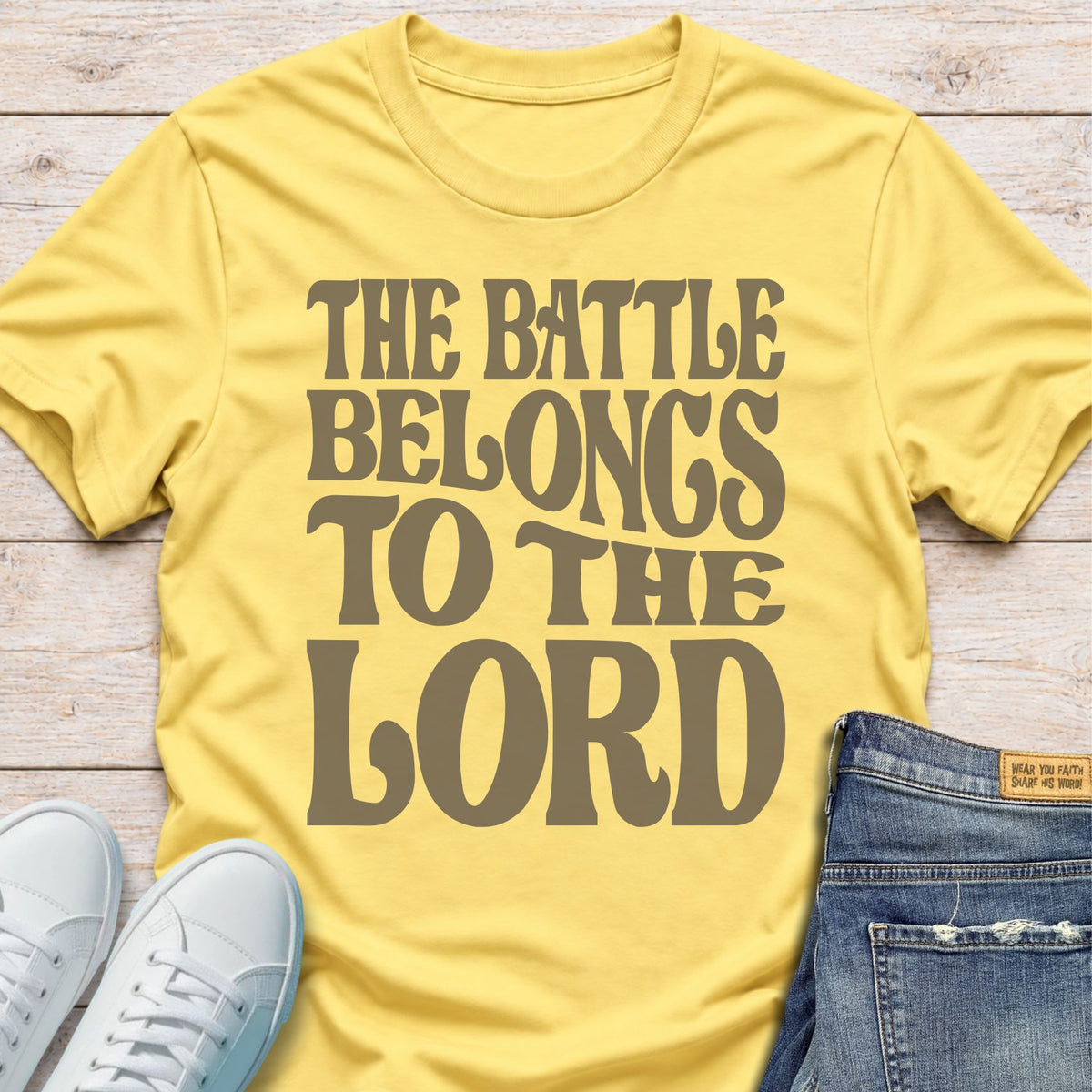 The Battle Belongs to the Lord T-Shirt