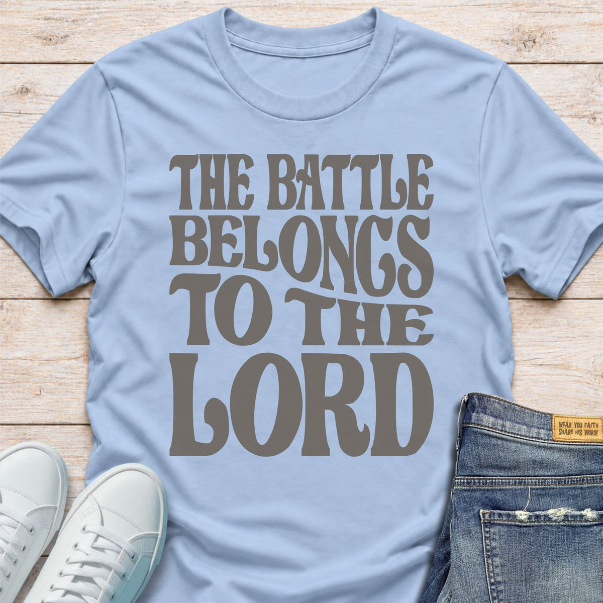 The Battle Belongs to the Lord T-Shirt
