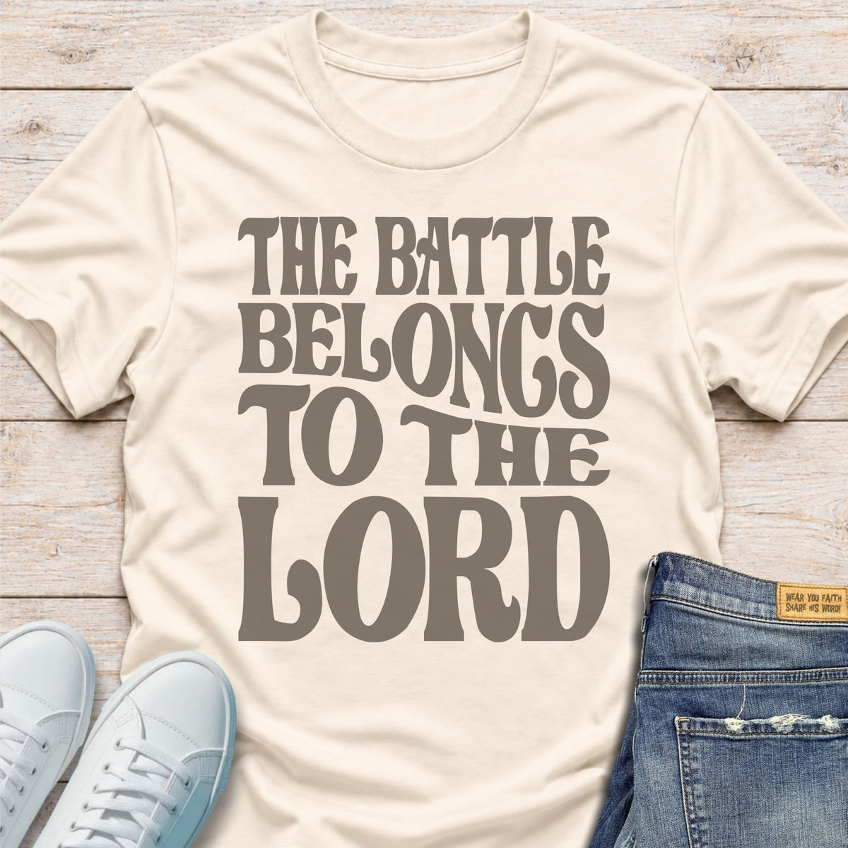The Battle Belongs to the Lord T-Shirt