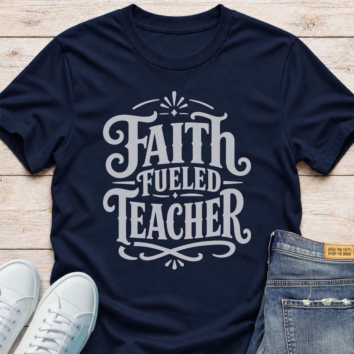 Faith Fueled Teacher T-Shirt