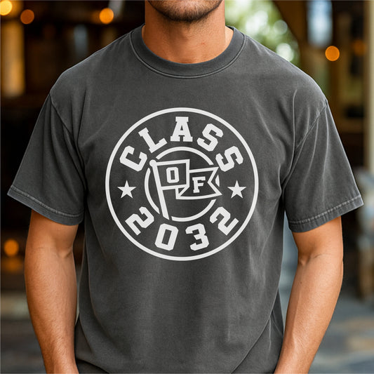 Class Of 2032 Graduation – Customizable Unisex garment-dyed heavyweight t-shirt