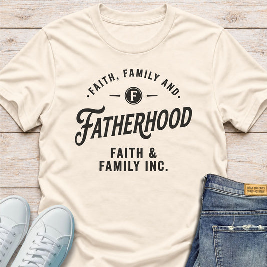 Faith, Family and Fatherhood T-Shirt