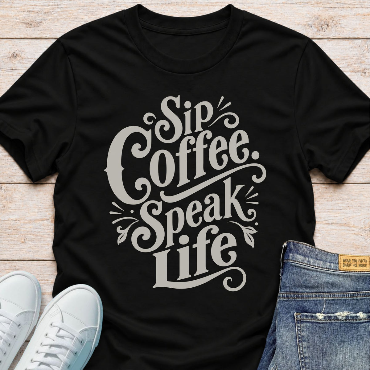 Grace for Today, Coffee for Now T-Shirt