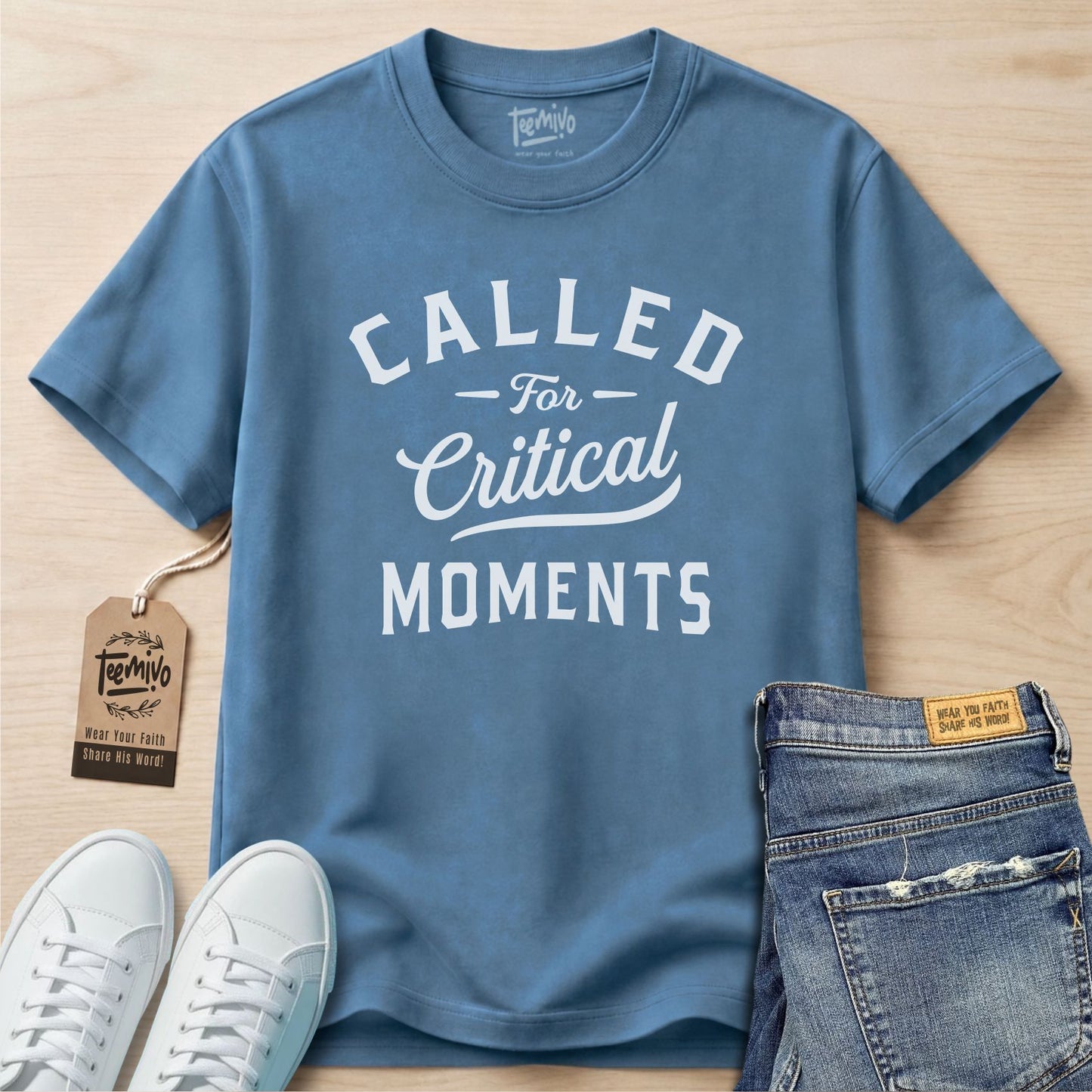 Called for critical moments | Faith in Work | Nurse T-shirt