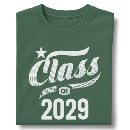 Class Of 2029 – Customizable Unisex garment-dyed heavyweight t-shirt