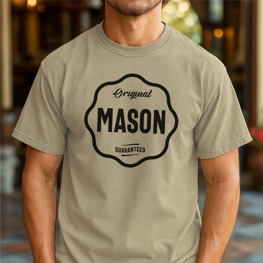Original Mason – Customizable unisex garment-dyed heavyweight t-shirt