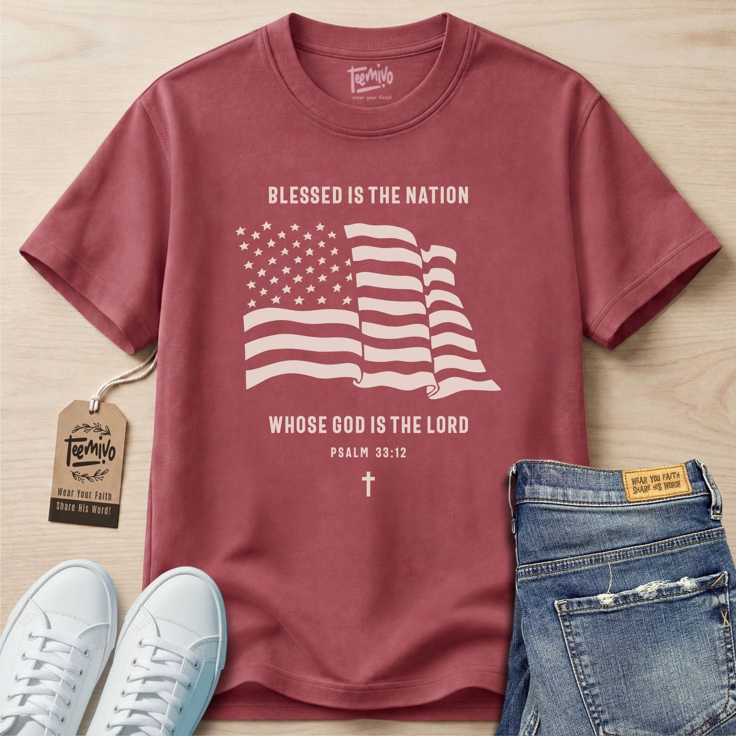 Blessed Is The Nation T-Shirt