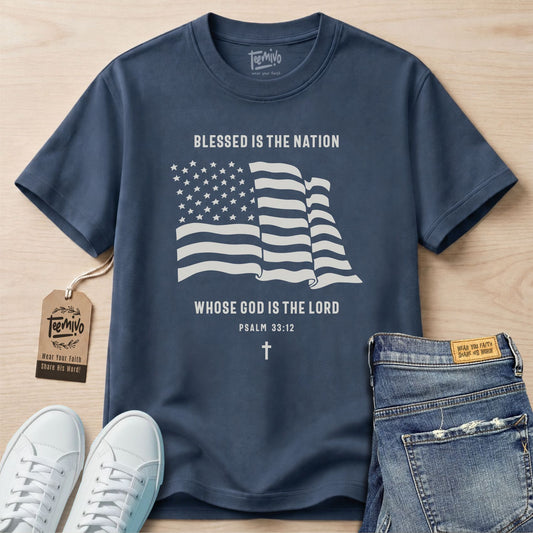 Blessed Is The Nation T-Shirt