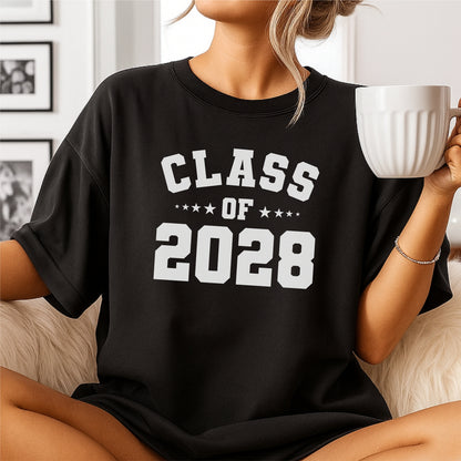 Class Of 2028 Graduation – Customizable Unisex garment-dyed heavyweight t-shirt
