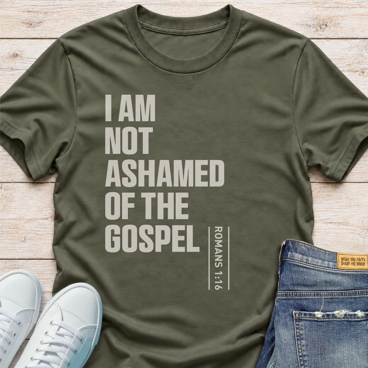 Not Ashamed of the Gospel T-Shirt