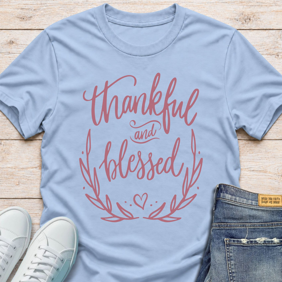 Thankful and Blessed T-Shirt