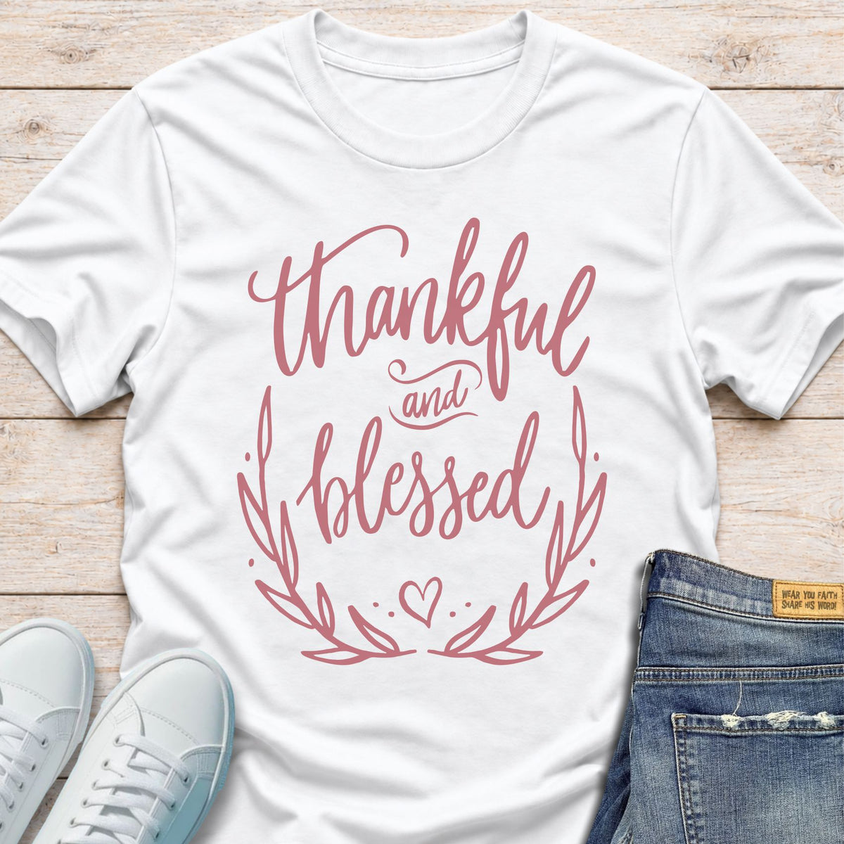 Thankful and Blessed T-Shirt