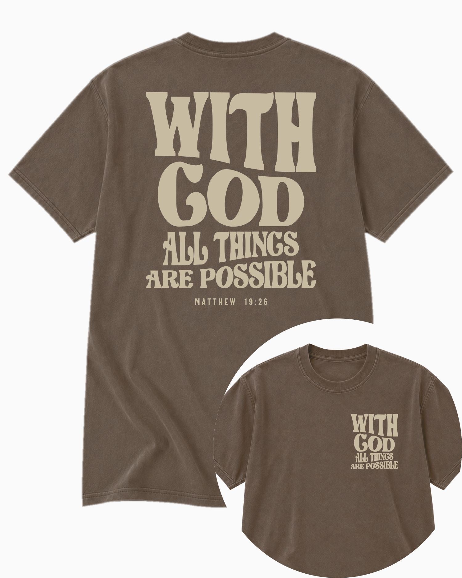 Unisex inspirational Christian T-shirt