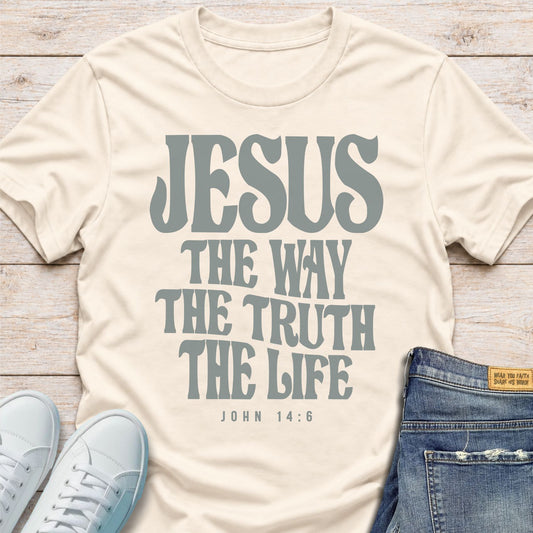 Jesus: The Way, Truth, and Life T-Shirt