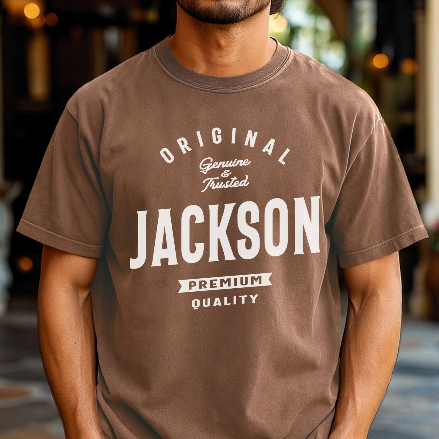 Original Jackson Limited Edition Customizable Unisex garment-dyed heavyweight t-shirt
