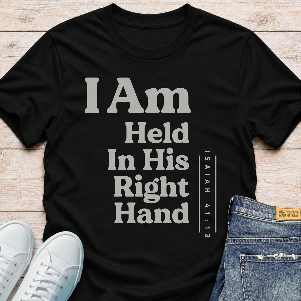 Held in His Right Hand T-Shirt