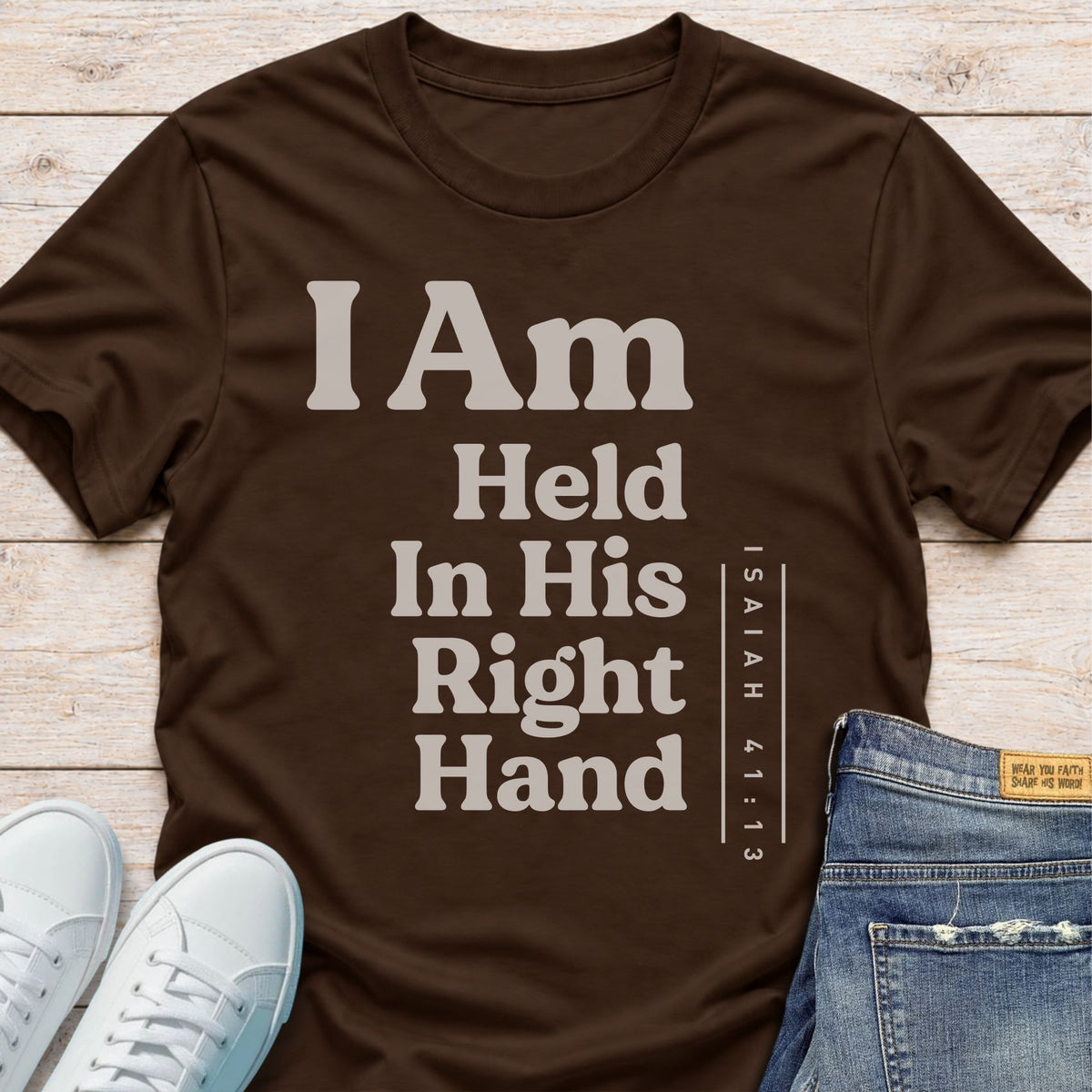 Held in His Right Hand T-Shirt