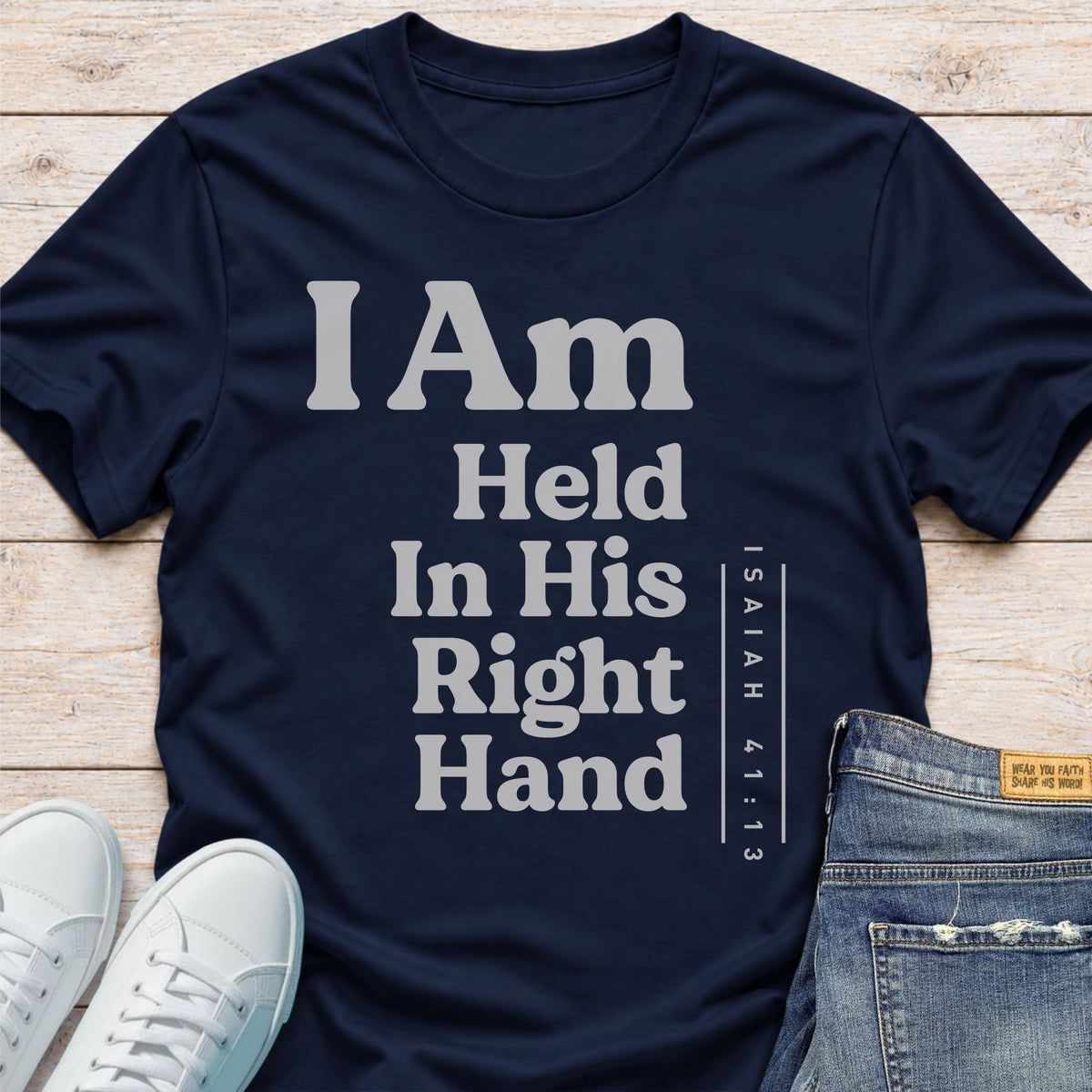 Held in His Right Hand T-Shirt