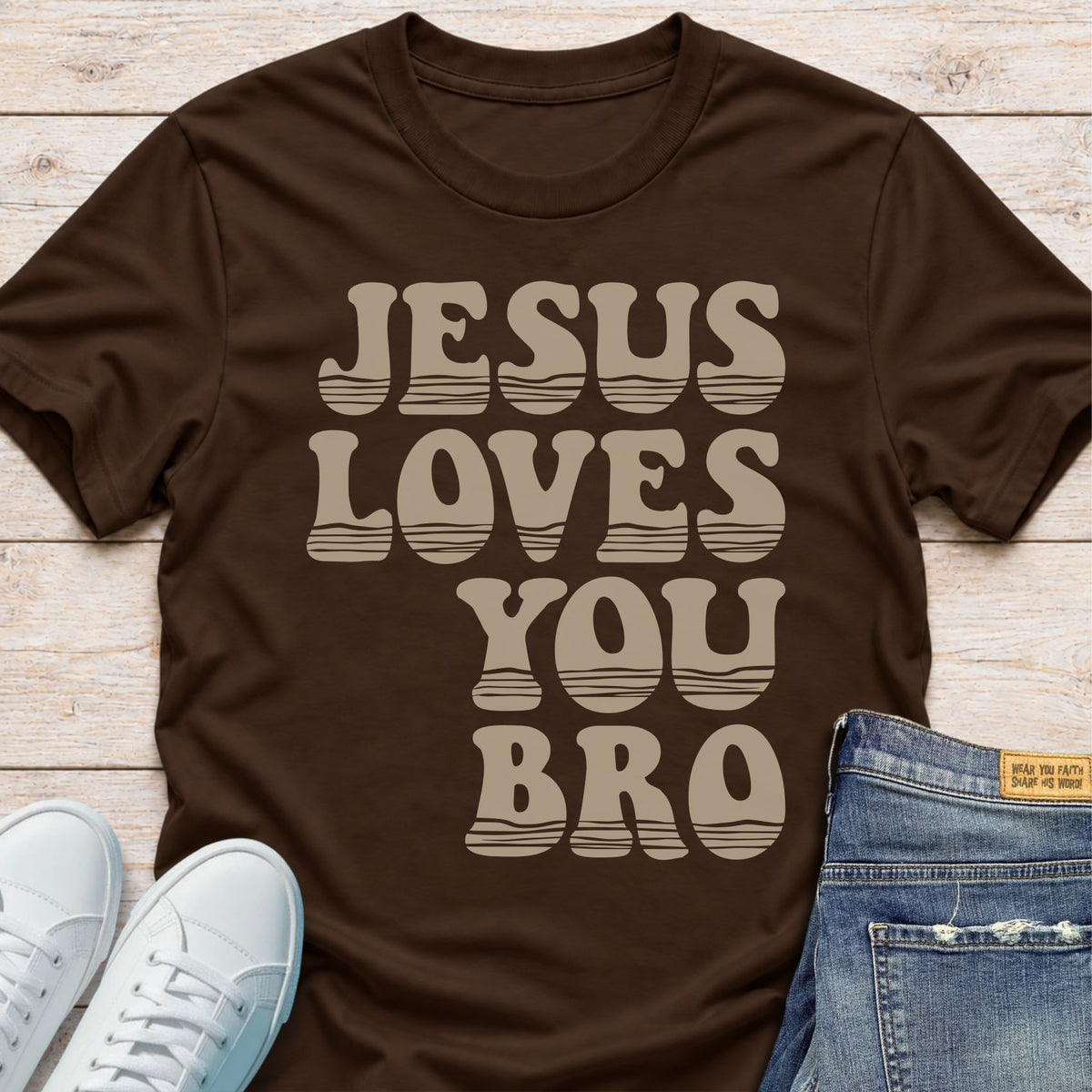 Jesus Loves You, Bro T-Shirt