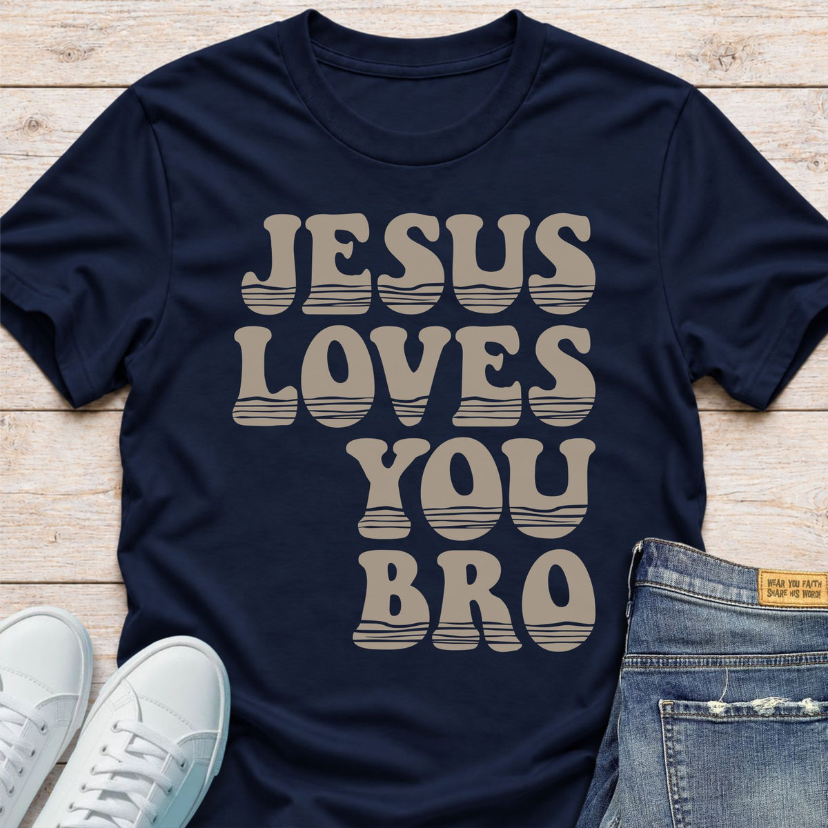 Jesus Loves You, Bro T-Shirt