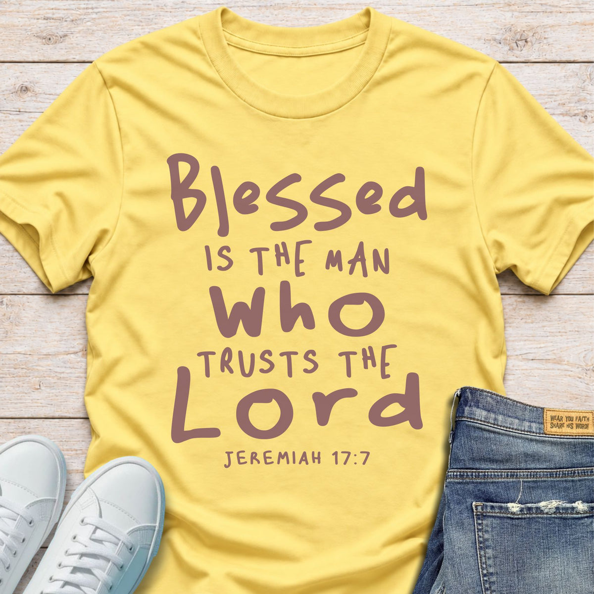 Blessed Is the One Who Trusts the Lord T-Shirt