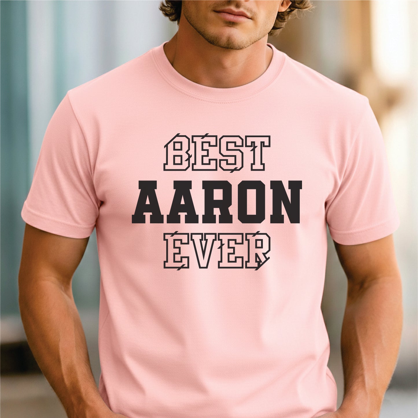 Custom Name - Best Aaron Ever unisex classic tee