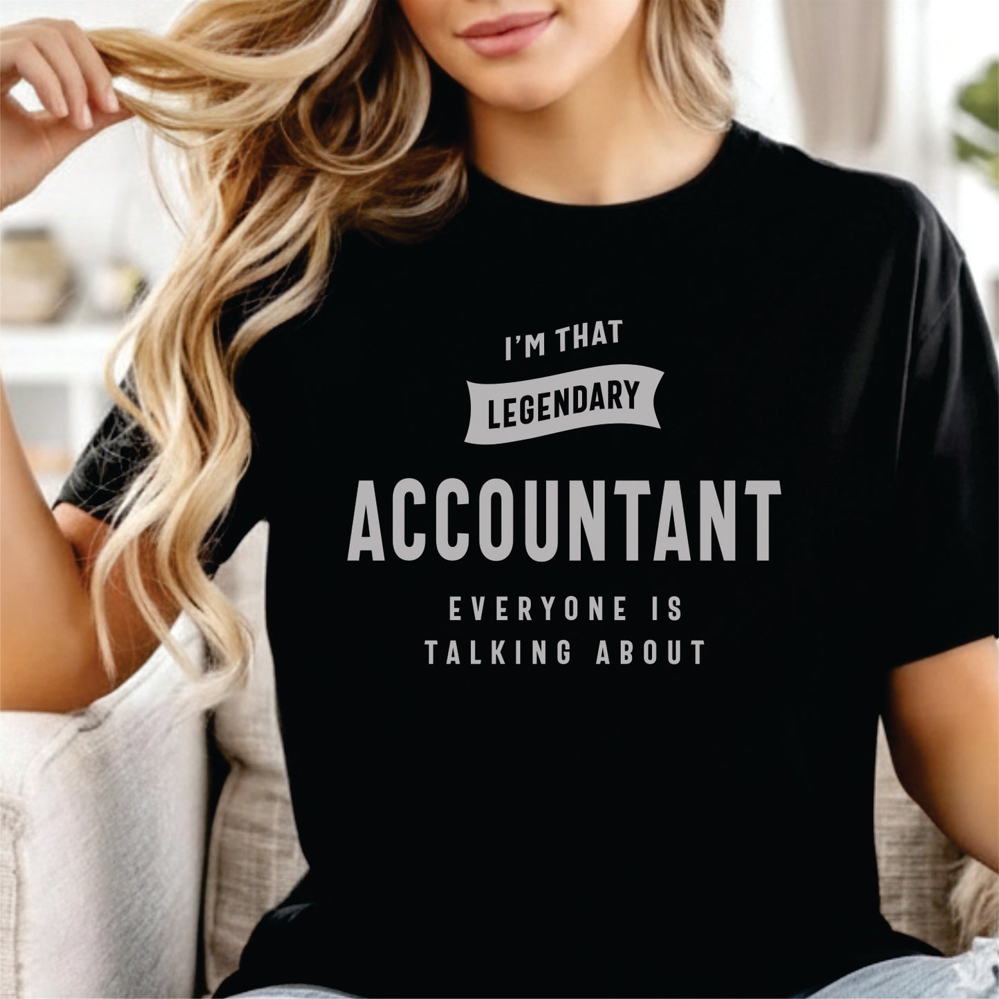 Custom Profession - Legendary Accountant Everyone is Talking About unisex classic tee