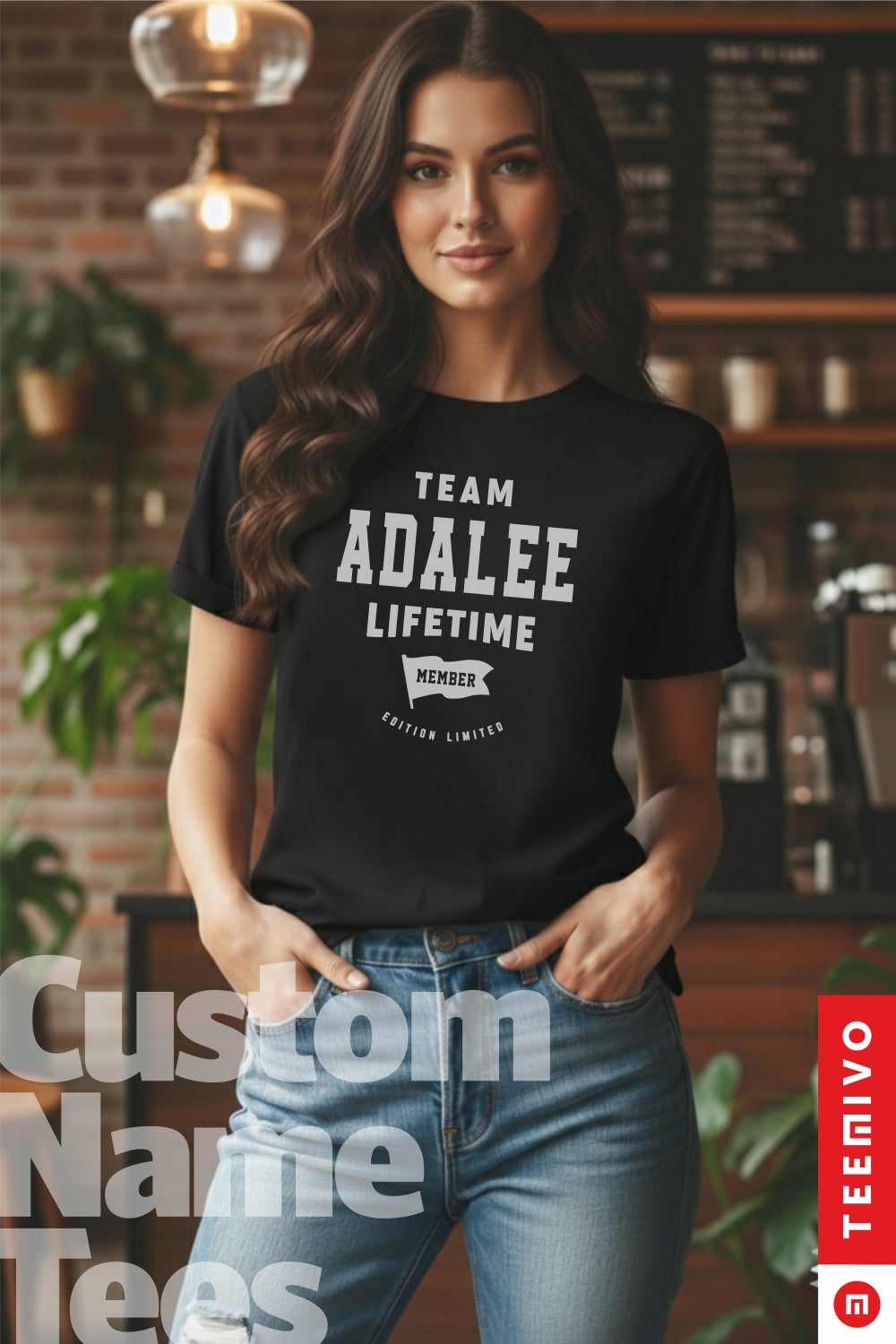Custom Name - Team Olivia Lifetime Member unisex classic tee