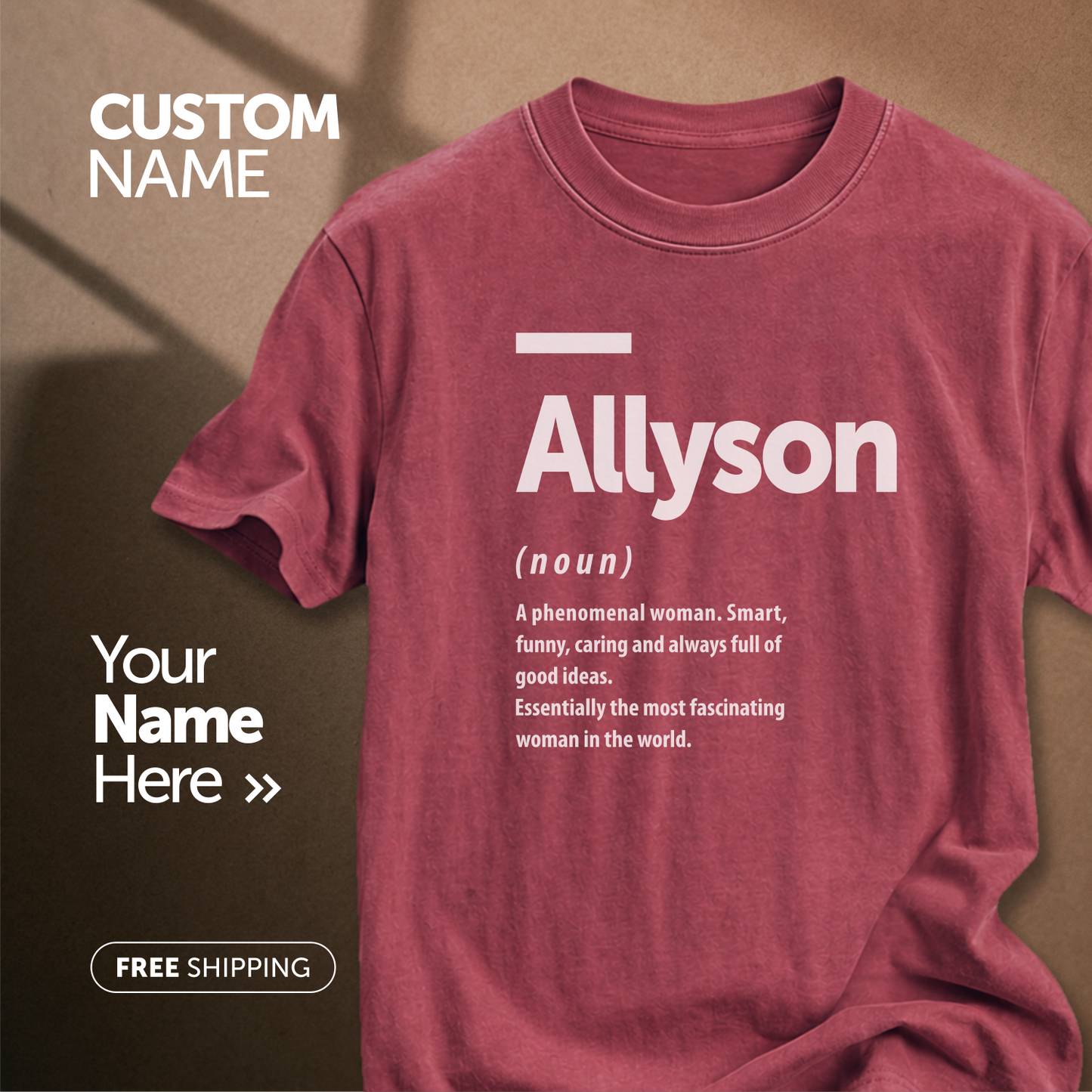 Customize This Design With Your Name!