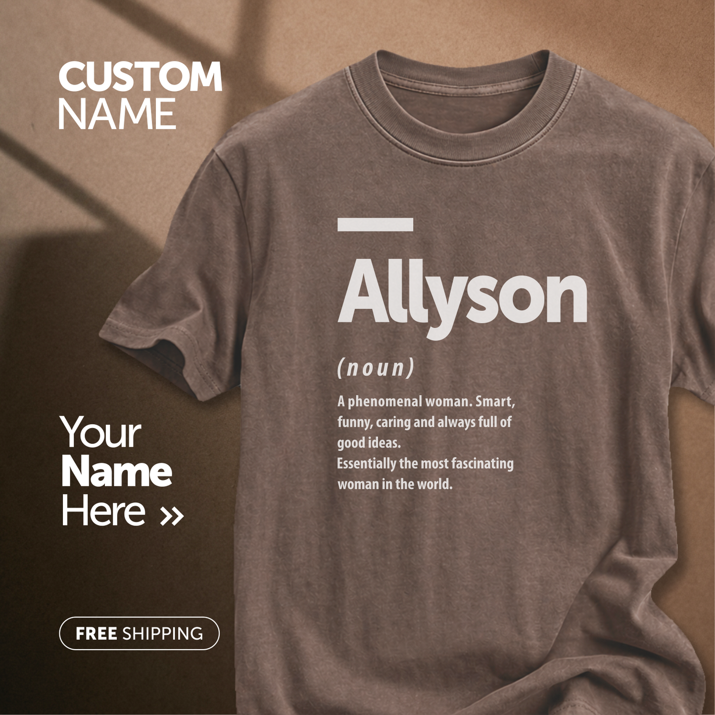 Customize This Design With Your Name!