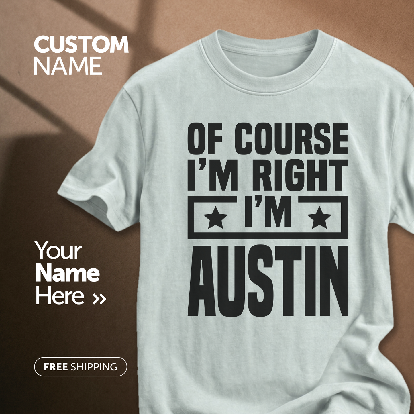 Customize This Design With Your Name!