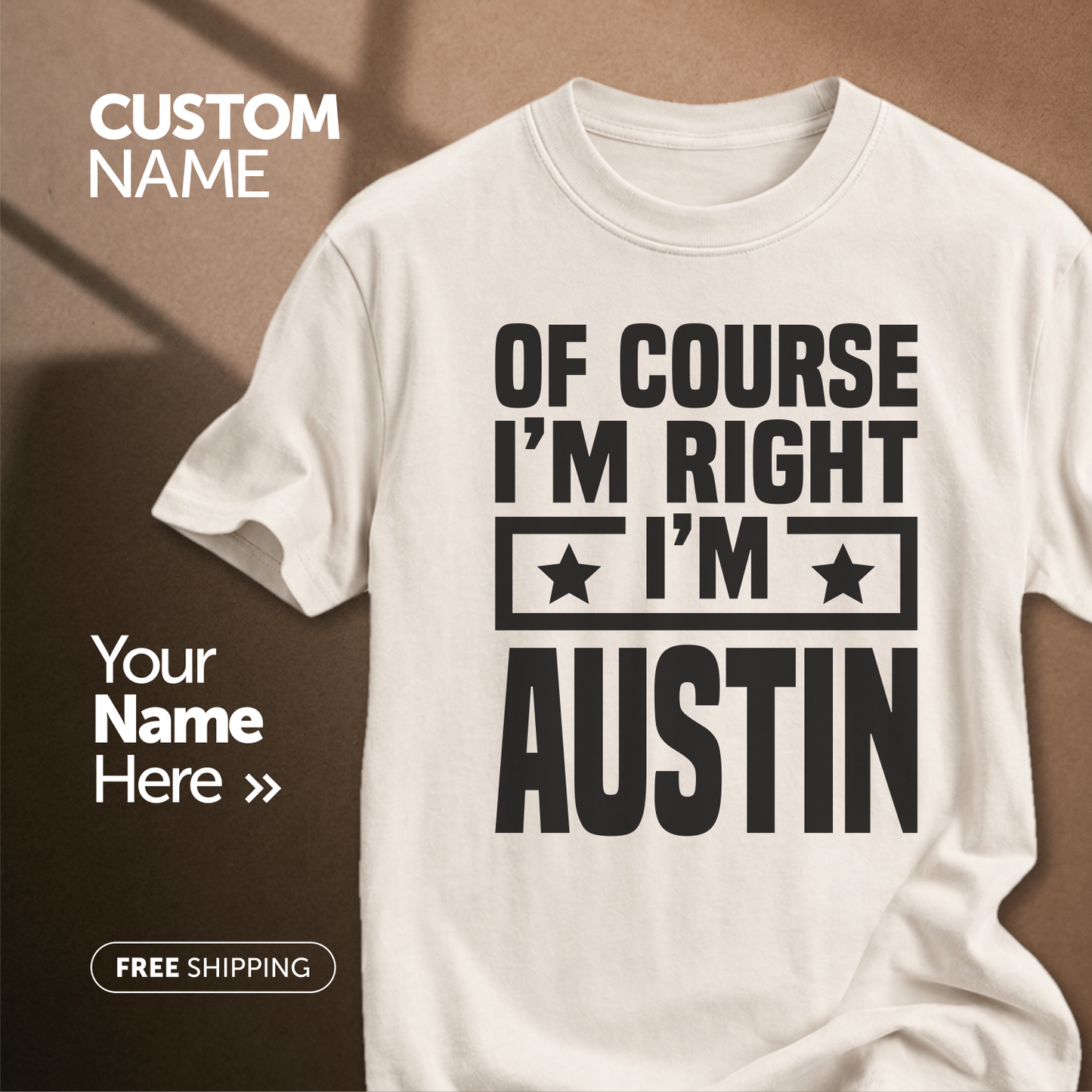 Customize This Design With Your Name!