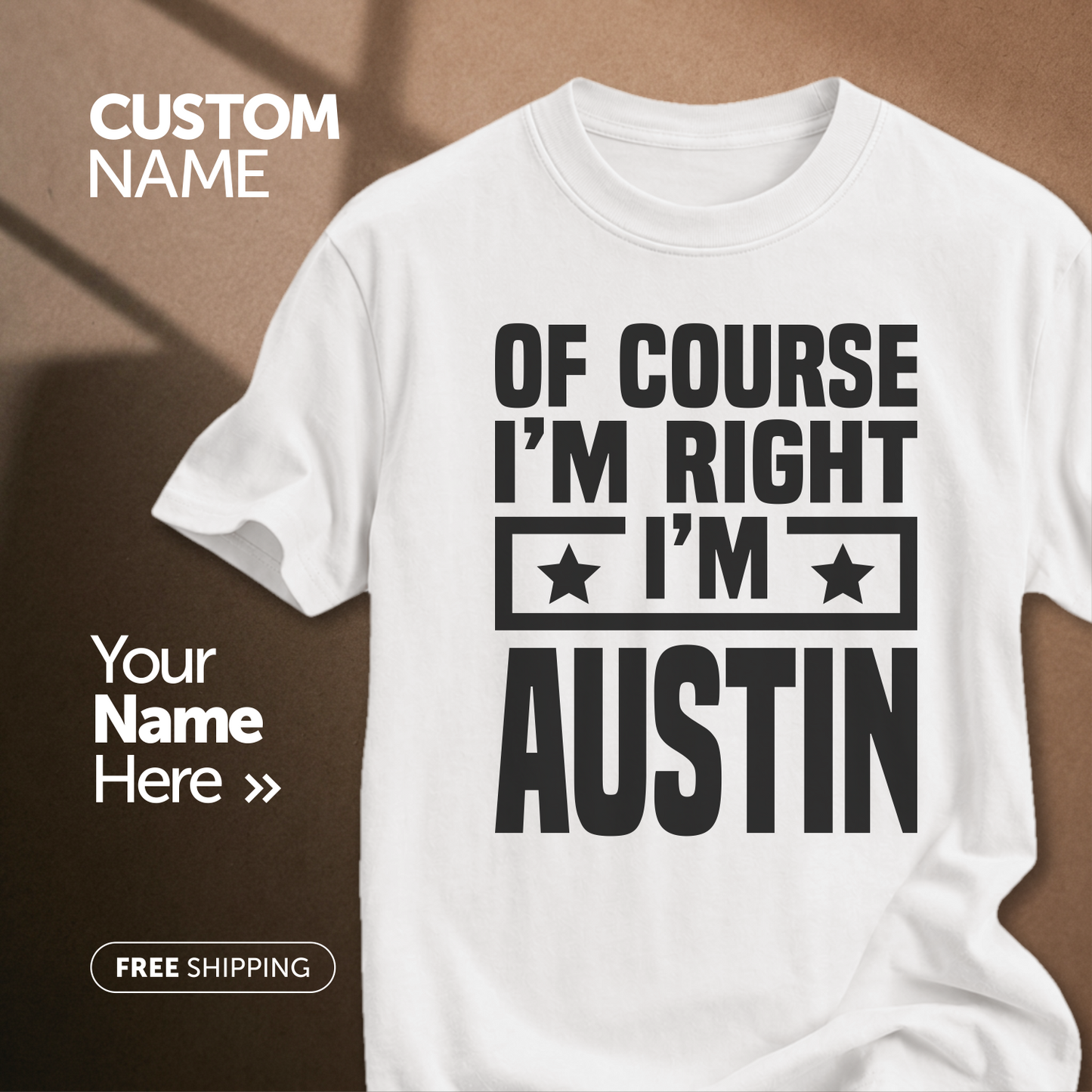 Customize This Design With Your Name!