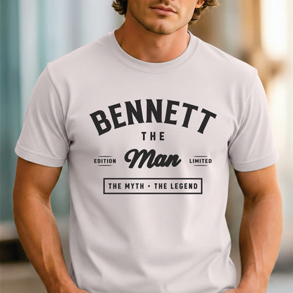 Custom Name - Bennett The Man The Myth The Legend unisex classic tee